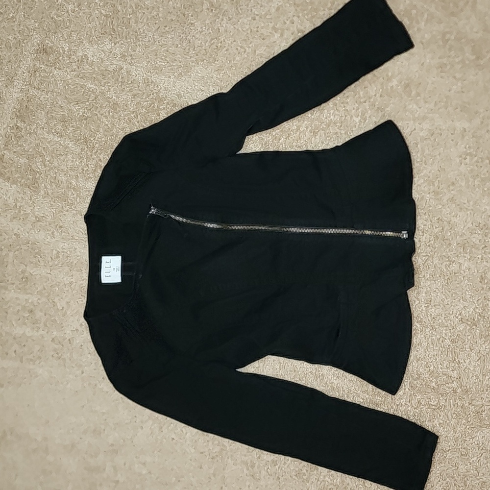 Elle Peplum Jean Jacket